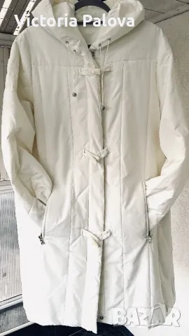 Красиво удобно яке цвят ванилия ( екрю) Германия, снимка 3 - Якета - 48365619