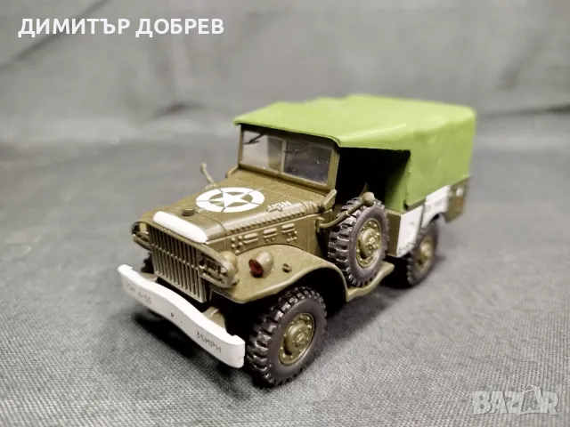 	1/43 МЕТАЛНА КОЛИЧКА МАЩАБЕН МОДЕЛ DODGE WC VICTORIA 