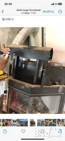 Камина на дърва с въздушна риза, снимка 7 - Камини - 51707366