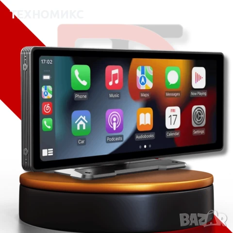 Безжичен екран CarPlay Android/iOS Auto 10,26inc, снимка 2 - Друга електроника - 51303061