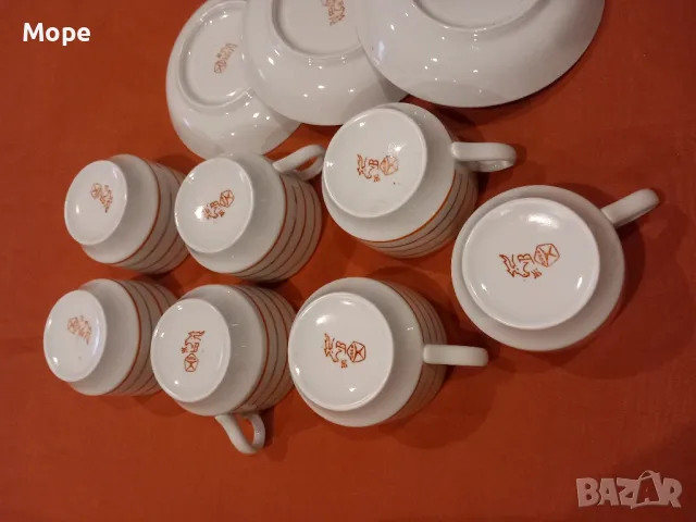 Руски порцеланов сервиз , снимка 6 - Сервизи - 49549973