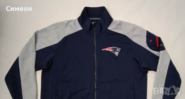 Nike NFL New England Patriots Jacket оригинално яке горнище XL Найк, снимка 2 - Спортни дрехи, екипи - 39893041