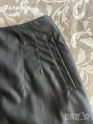 Нови кожени панталонки, снимка 2 - Къси панталони и бермуди - 48343882