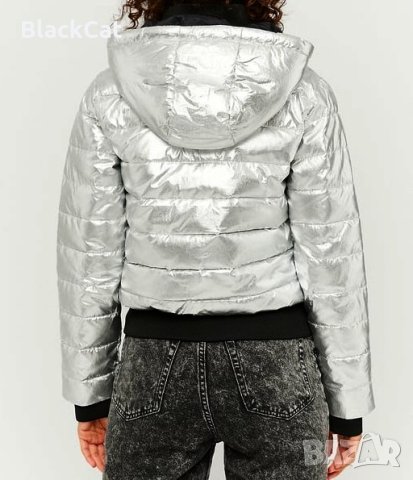 Сребсристо Яке, снимка 2 - Якета - 43276076