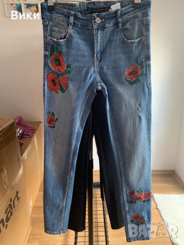 Дънки Зара Zara , снимка 6 - Дънки - 39641274