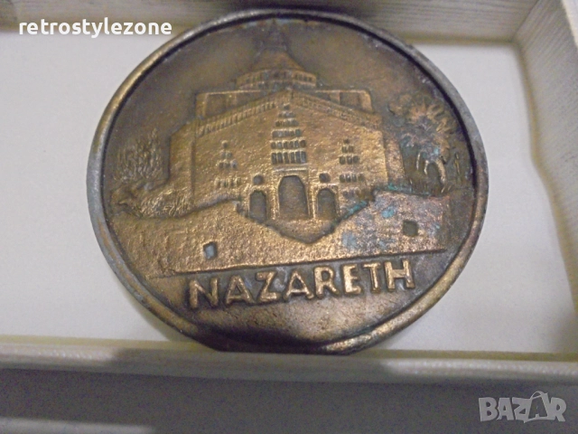 № 8273 Юбилеен комплект плакети „Светите градове“ – 2000 г., снимка 4 - Други ценни предмети - 51827146