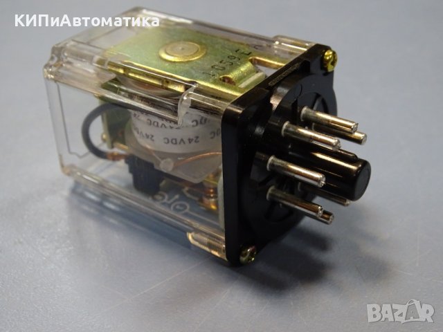 реле Omron MK2P, Omron MHS4ZP 24VDC, снимка 5 - Резервни части за машини - 36971278