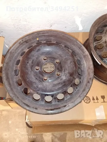 Железни джанти , снимка 2 - Гуми и джанти - 48902256