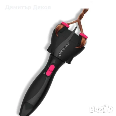 Уред за сплитане на коса T w i s t    S e c r e t / Материал: пластмаса., снимка 2 - Аксесоари за коса - 48232636