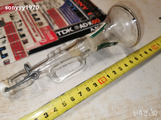 ТРОМПЕТ-СТЪКЛЕНО ШИШЕ 0901261940, снимка 14 - Колекции - 53047750