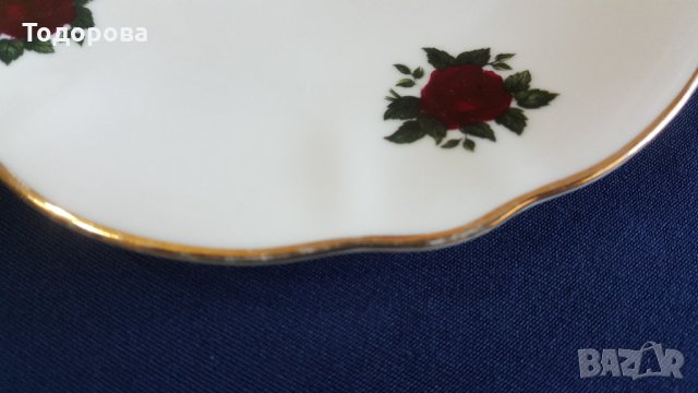 Порцеланова колекционерска немска чиния, снимка 3 - Чинии - 33547030