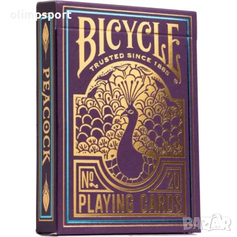 карти за игра BICYCLE PURPLE PEACOCK нови 