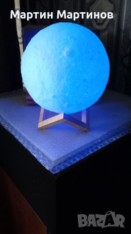 Лампа 3D MOON LIGHT, снимка 7 - Настолни лампи - 53133962