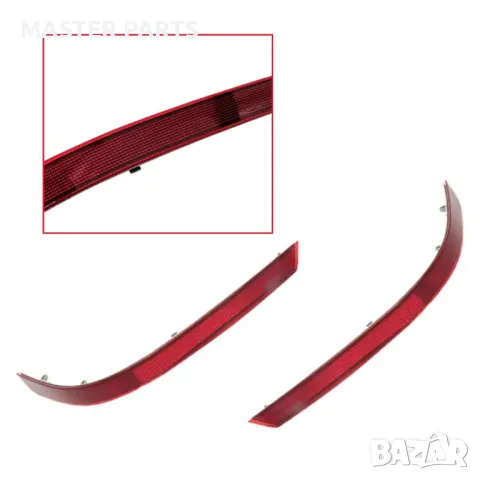 Рефлектор светлоотразител за задна броня Mercedes W251 R class 06-15 г , снимка 5 - Части - 48436854