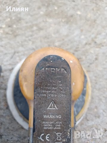 Шлайф машина-MIRKA, снимка 4 - Други инструменти - 49927765