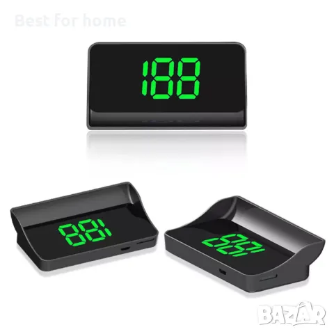 Автомобилен дисплей с GPS  и прожекция HUD KM/H, снимка 9 - Аксесоари и консумативи - 48482963