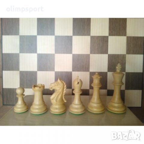 Шахматни  Дървени Фигури SUPREME Стаунтон 6 дизайн, Палисандър.  Изработка - Чемшир / Палисандър.  , снимка 2 - Шах и табла - 37591833