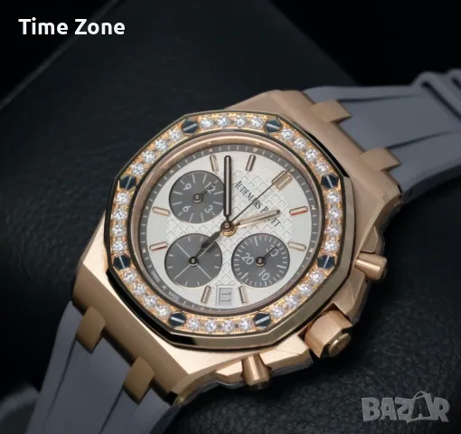 Audemars Piguet Royal Oak Offshore Chronograph 37mm Rose Gold Grey Diamond Дамски Различни Варианти