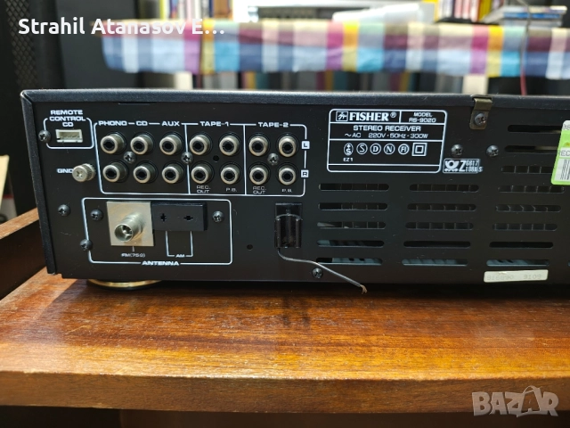 Fisher RS-9020 Стерео Ресивър, снимка 10 - Ресийвъри, усилватели, смесителни пултове - 51690440