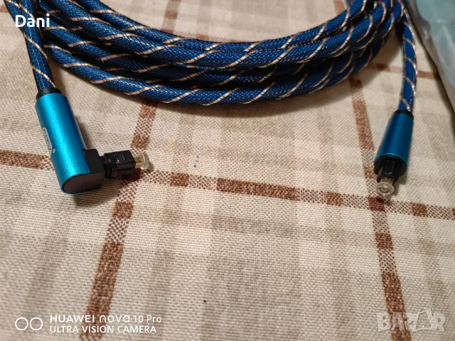 EMK Оптичен аудио кабел Цифров- 25лв, снимка 2 - Кабели и адаптери - 49906728