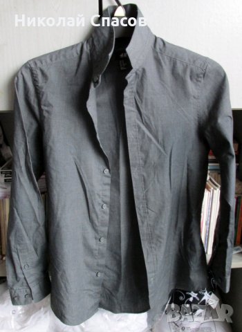 Стилна мъжка риза H&M размер XS, снимка 2 - Ризи - 28309059