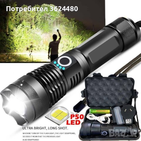 Мощен лед фенер, снимка 15 - Прожектори - 40854831