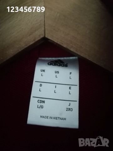 Spain Adidas ново оригинално горнище яке Испания Адидас размер L/XL , снимка 5 - Спортни дрехи, екипи - 52708267