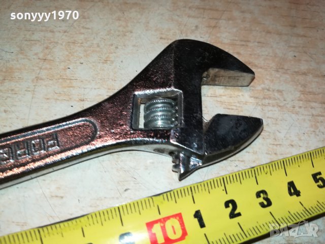 FORGED STEEL-раздвижен ключ от франция 1612211954, снимка 13 - Ключове - 35164223