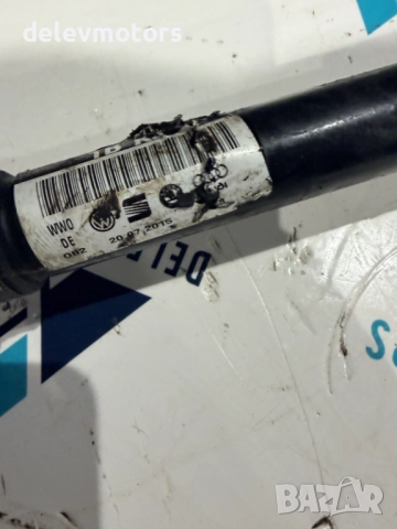 1K0407271BK лява полуоска от Skoda Octavia 1.2 TSI, 110 ph, 6sp, engine CYVB, 2015g., 51 000 km, снимка 6 - Части - 52693158