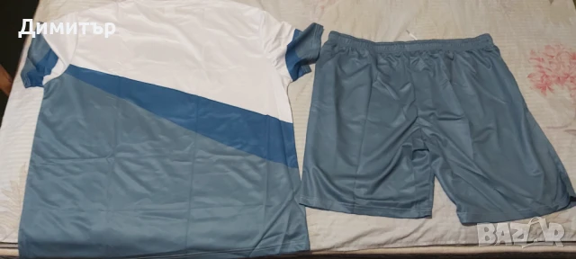 Продавам мъжки летен комплект две части шорти и тенискаXXХL номер 58, снимка 2 - Тениски - 50752228