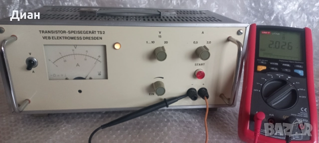 Лабораторно немско захранване TS2, снимка 3 - Друга електроника - 52865784