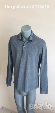Hugo Boss Pique Pima Cotton Regular Fit Mens Size 50 /L ОРИГИНАЛ Мъжка блуза!