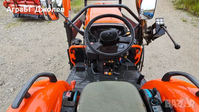 Японски трактор Kubota KL250H (High-speed) с челен товарач и фреза, 4х4, 25 кс, АграБГ Джолев, снимка 11 - Селскостопанска техника - 49739784