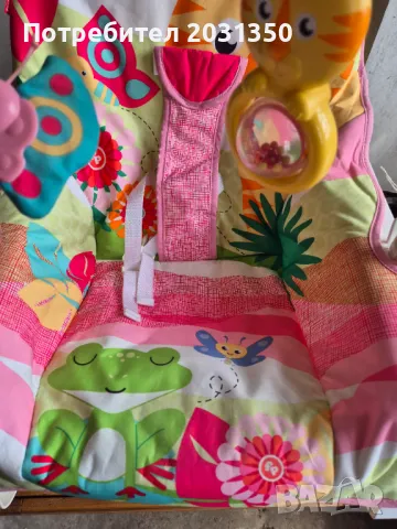 Бебешки шезлонг тропическа гора Fisher Price, тигър, снимка 6 - Детски шезлонги - 47371571