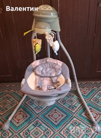 Електрическа люлка фишър прайс!