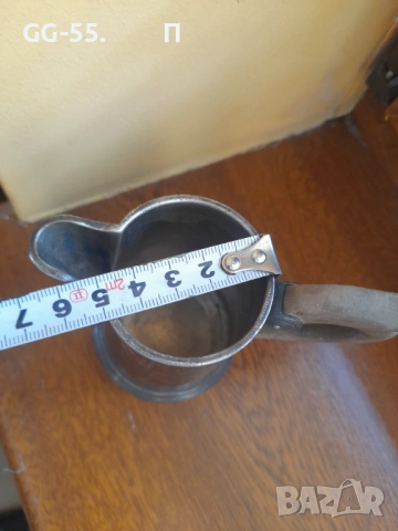 Сребърна каничка, снимка 5 - Колекции - 53344032