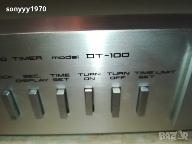 AKAI DT-100 AUDIO TIMER-MADE IN JAPAN-ВНОС SWISS LNWC1711240926, снимка 17 - Ресийвъри, усилватели, смесителни пултове - 47996675