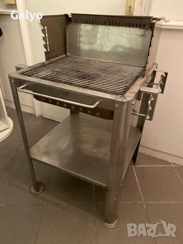 HEIBI Grill, Барбекю, скара на дървени въглища изработена изцяло от неръждавейка