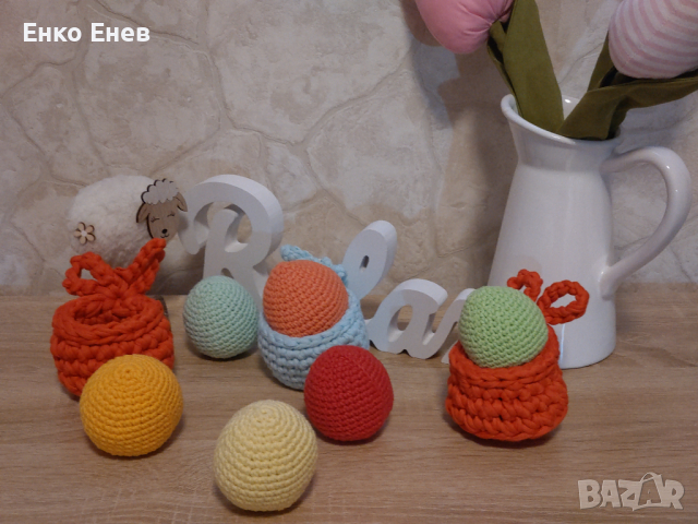 Изработка на ръчно плетени изделия, снимка 2 - Декорация за дома - 36484211