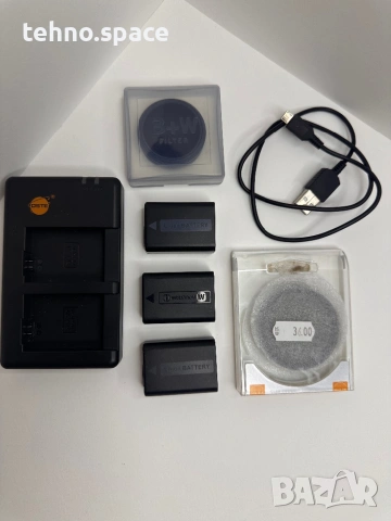 Sony a5100 пълен комплект, снимка 12 - Фотоапарати - 53576402