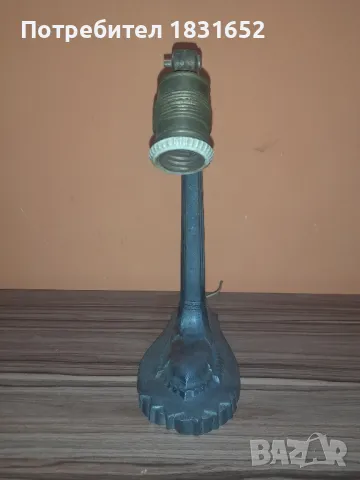 Антикварна лампа, снимка 5 - Антикварни и старинни предмети - 49909554