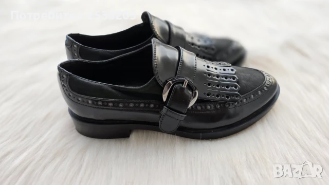 Дамски мокасини лоуфъри Geox №35, снимка 5 - Дамски ежедневни обувки - 51305204