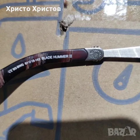 Мъжки луксозни слънчеви очила Chrome Hearts Blade Hummer 2, снимка 6 - Слънчеви и диоптрични очила - 47467385