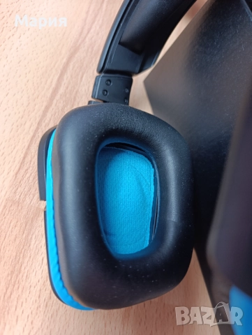 Геймърски слушалки logitech, снимка 8 - Слушалки и портативни колонки - 52642575