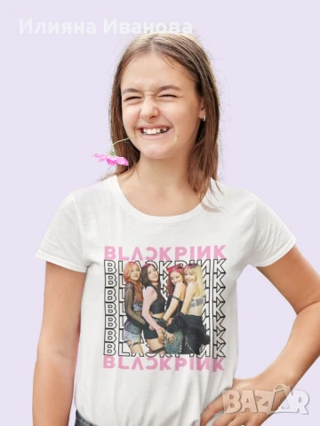 Тениска black pink