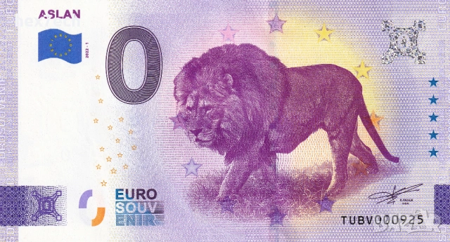 ❤️ ⭐ Турция 2022 0 евро Aslan UNC нова ⭐ ❤️, снимка 2 - Нумизматика и бонистика - 53023673