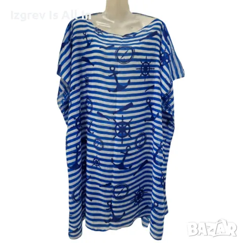 Плажна туника от 100% памук – Стил и комфорт за лятото, снимка 1