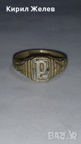 Старинен пръстен сачан над стогодишен - 66751, снимка 2 - Антикварни и старинни предмети - 28993389