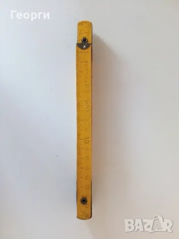 Дърводелски метър от соц-а, снимка 1