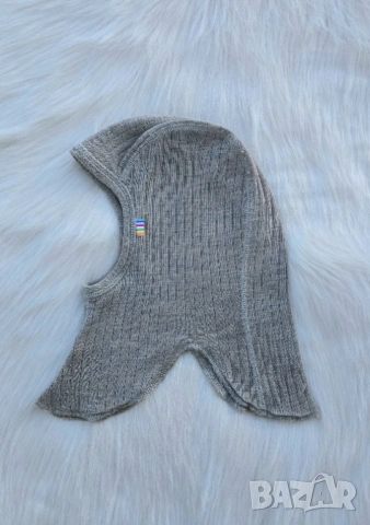 Балаклава Joha 100% мерино вълна 1-2 години, снимка 4 - Шапки, шалове и ръкавици - 52968358